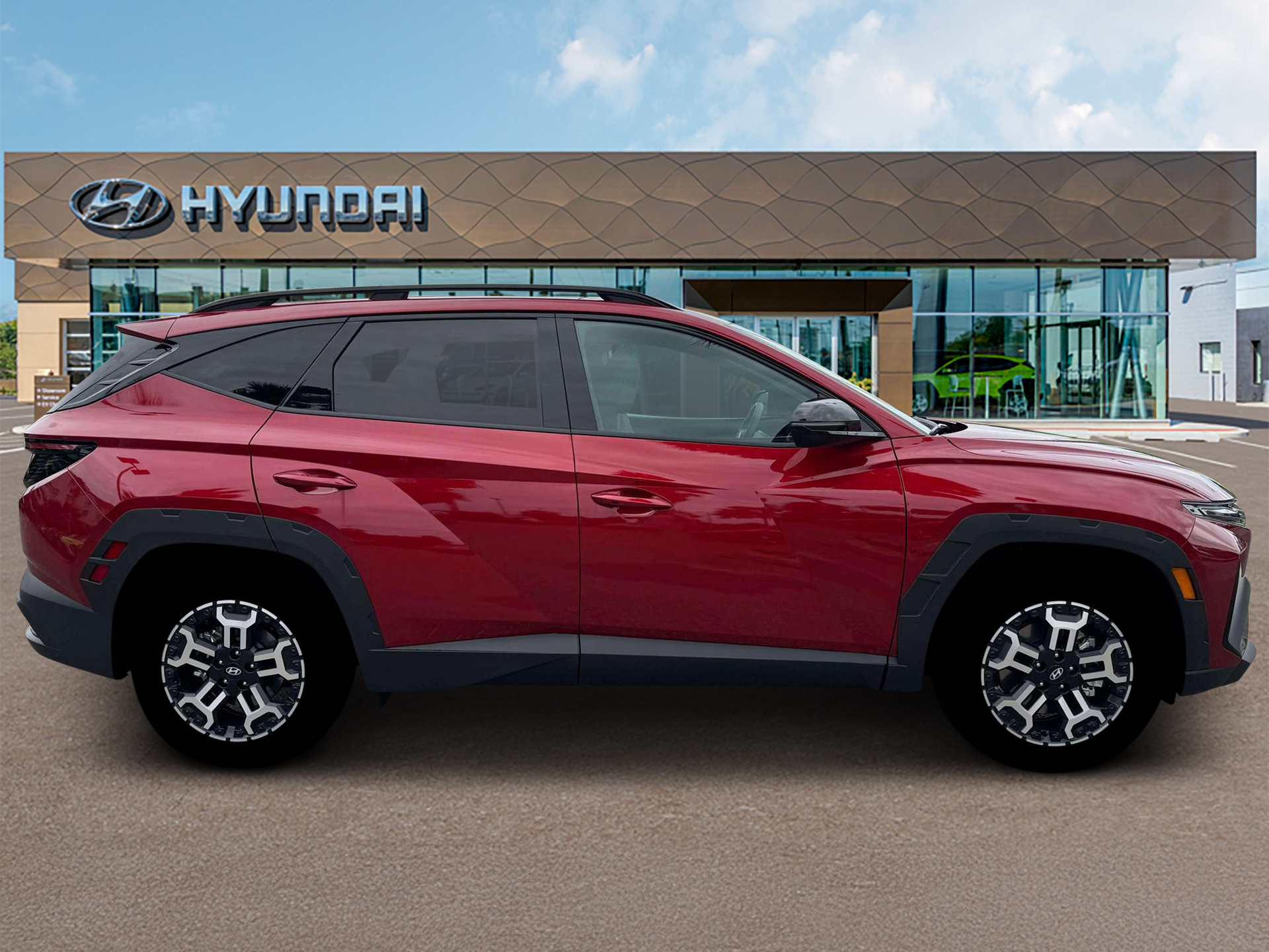 New 2026 Red Hyundai XRT FWD image 9