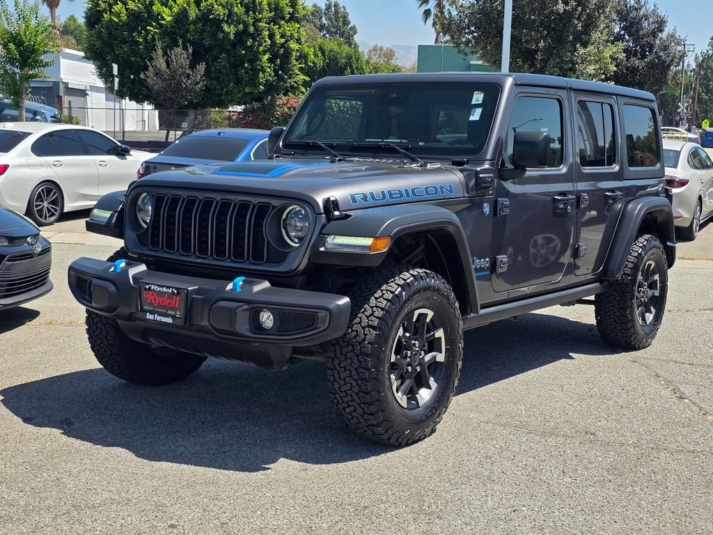 Used 2024 Gray Jeep Rubicon 4xe image 10