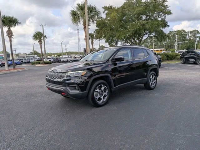 Used 2022 Diamond Black C Jeep Trailhawk image 7
