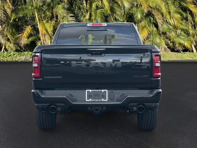 New 2026 Diamond Black Crystal Pearl-Coat Exterior Paint RAM Laramie image 6
