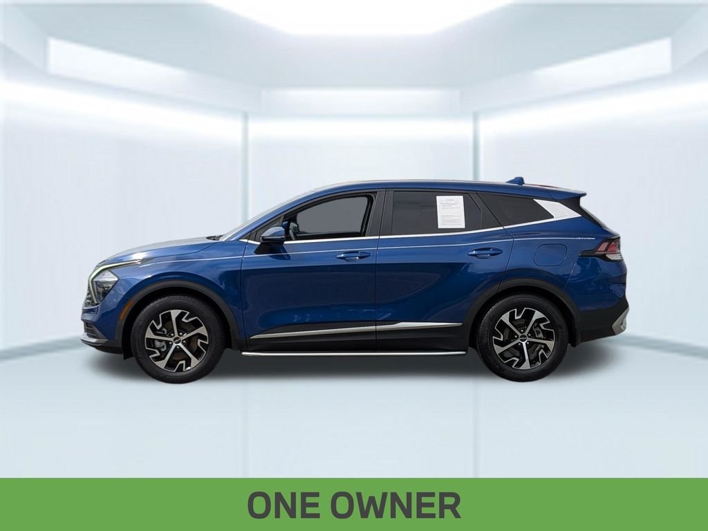 Used 2023 Blue Kia EX image 2