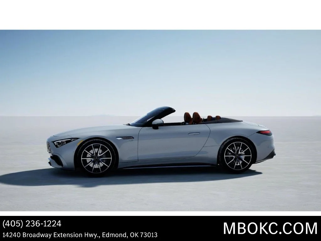 New 2027 MANUFAKTUR Moonlight White Metallic Mercedes-Benz AMG® SL 43 Roadster image 36