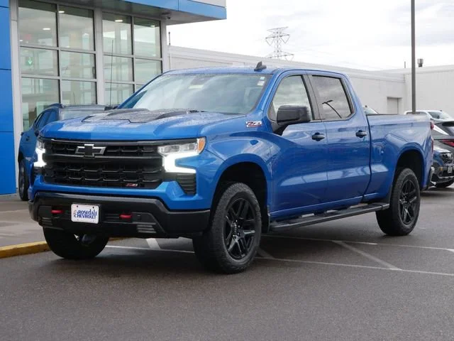 Used 2022 Chevrolet Silverado 1500 LT Trail Boss with VIN 3GCUDFEL1NG662541 for sale in Roseville, Minnesota