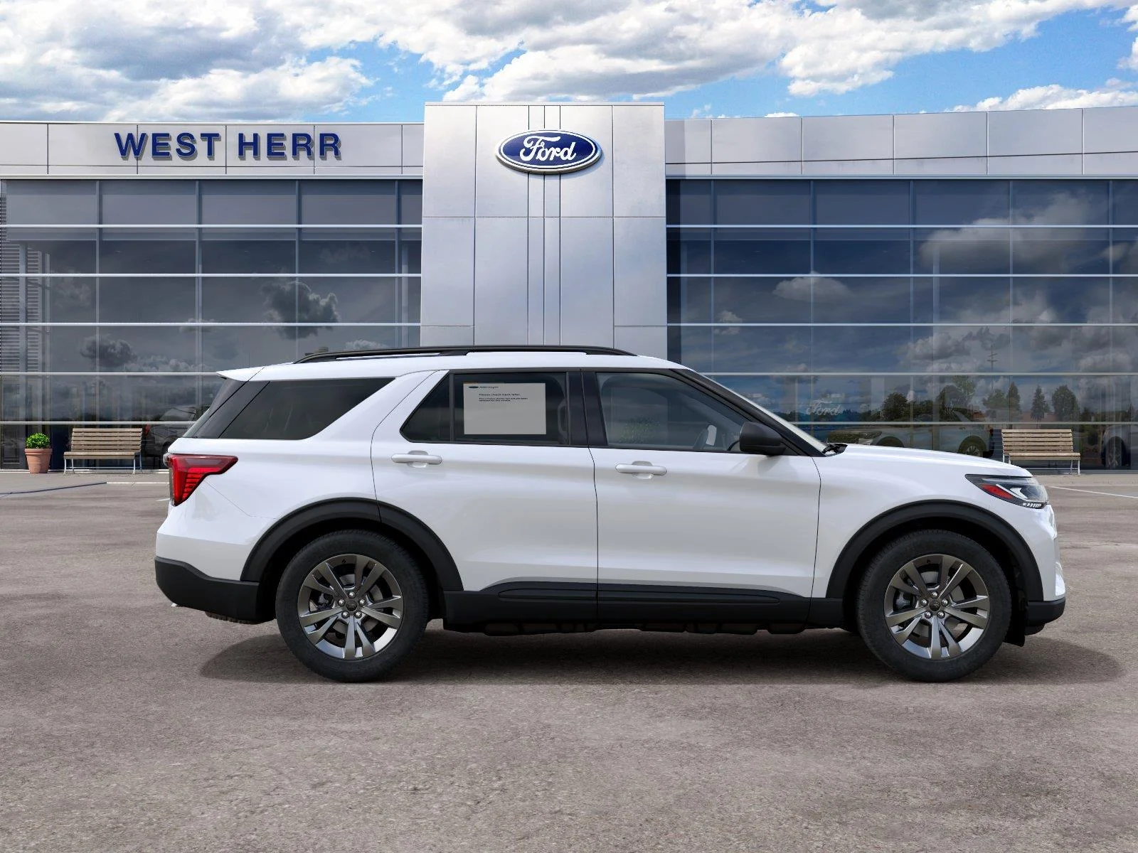 New 2027 Star White Metallic Tri-Coat Ford Active image 8