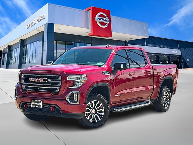 Pre-Owned 2020 GMC Sierra 1500 EcoTec3 5.3L V-8 gasoline direct injection, variable valve control, regular unleaded, engine with cylinder deactivation and 355HP 4x4 4WD Crew Cab Short Box AT4