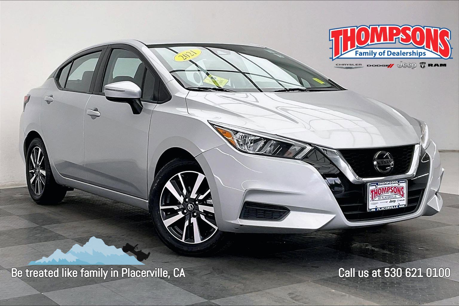Used 2021 Brilliant Silver Metallic Nissan 1.6 SV image 1