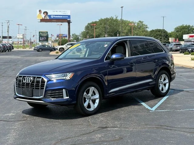 Used 2024 Blue Audi 45 Premium Plus image 3