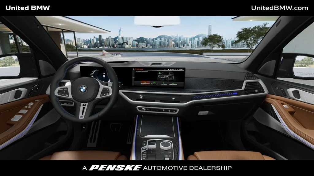 New 2027 Tanzanite Blue II Metallic BMW M60i image 10
