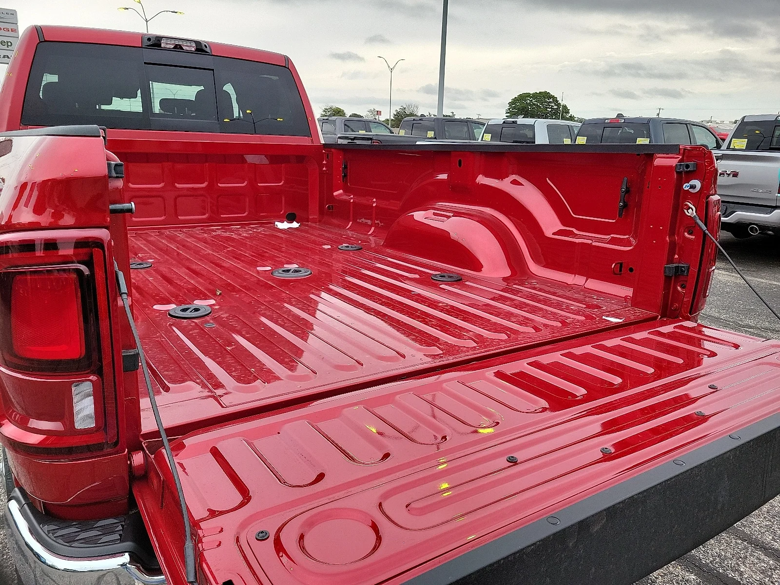 New 2026 Molten Red Pearlcoat Ram TRADESMAN CREW CAB 4X4 8