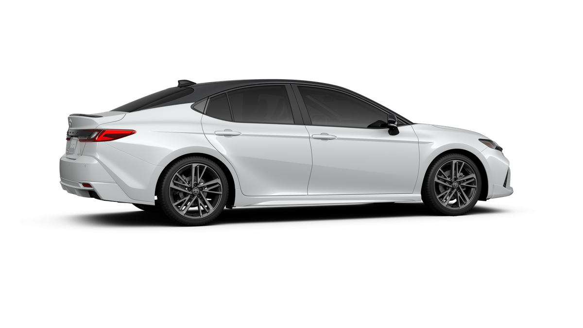New 2026 Wind Chill Pearl with Midnight Black Metallic roof Toyota XSE image 11