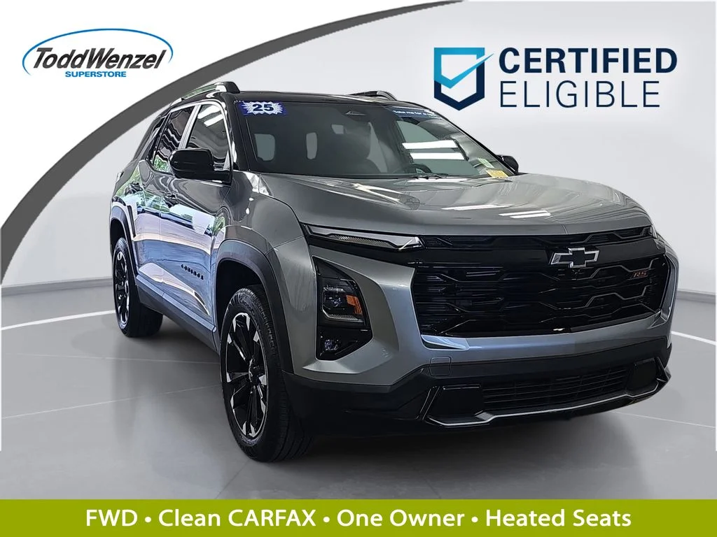 Certified Used 2025 Gray Chevrolet RS image 1