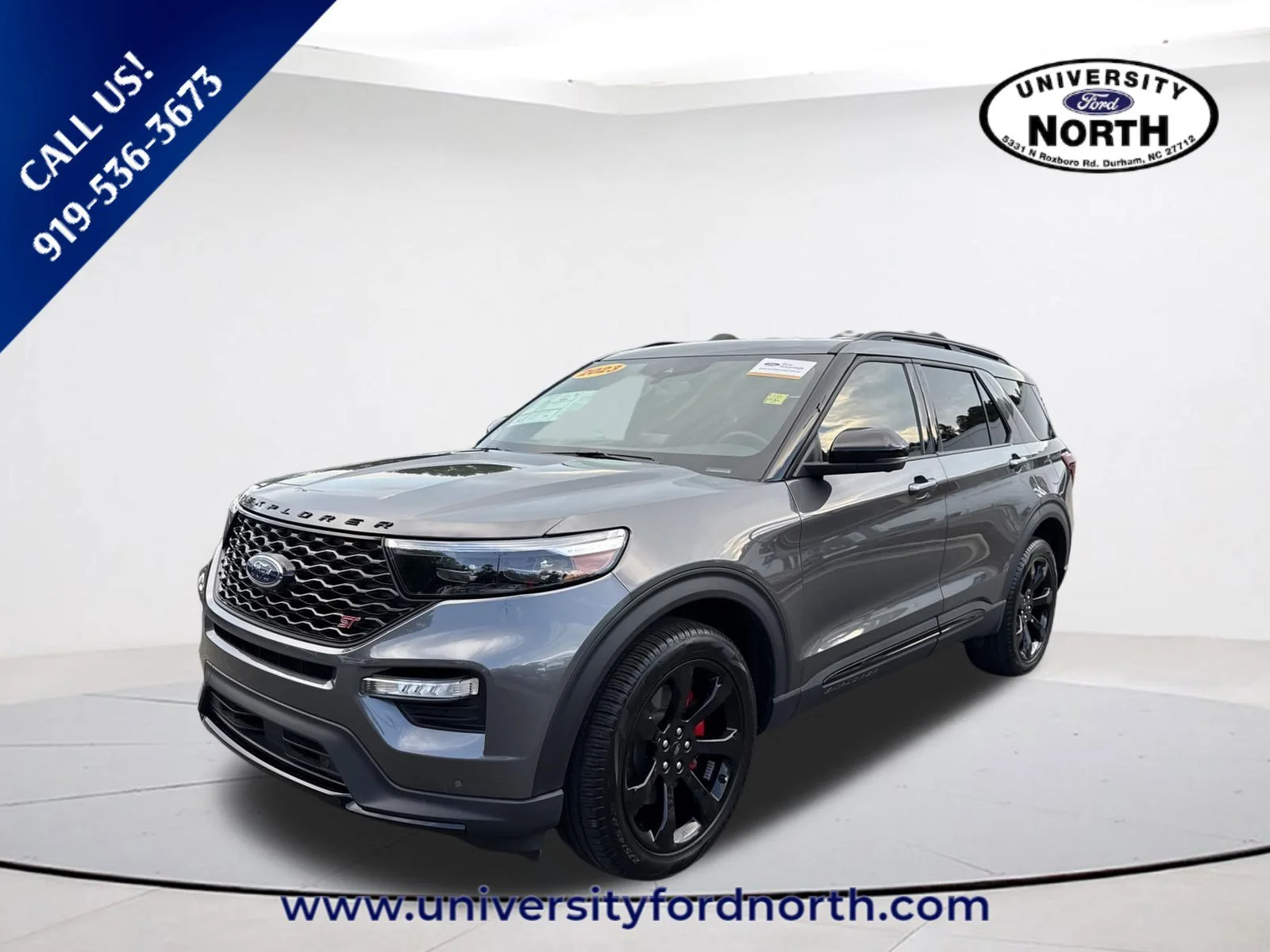 Used 2023 Carbonized Gray Metallic Ford ST image 3