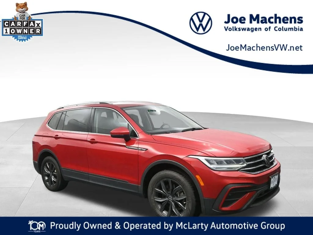 Used 2023 Red Volkswagen 2.0T SE image 1
