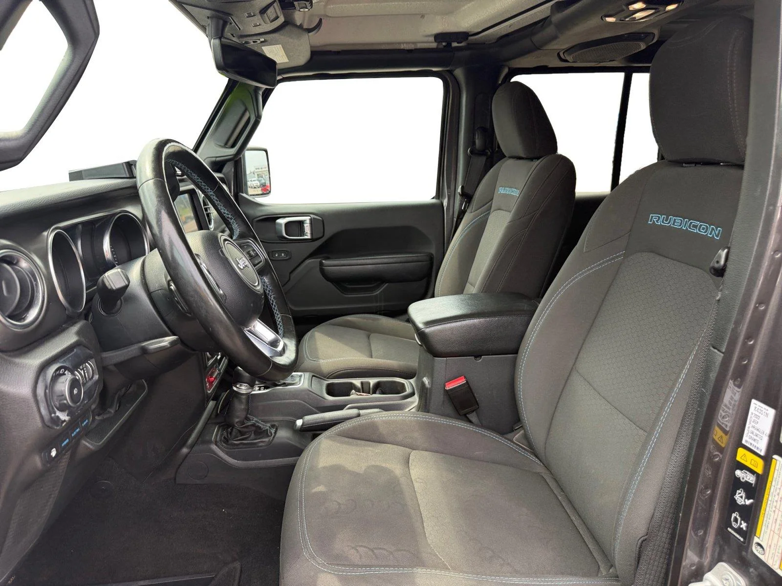Used 2022 Granite Crystal Metallic Clearcoat Jeep Unlimited Rubicon image 10