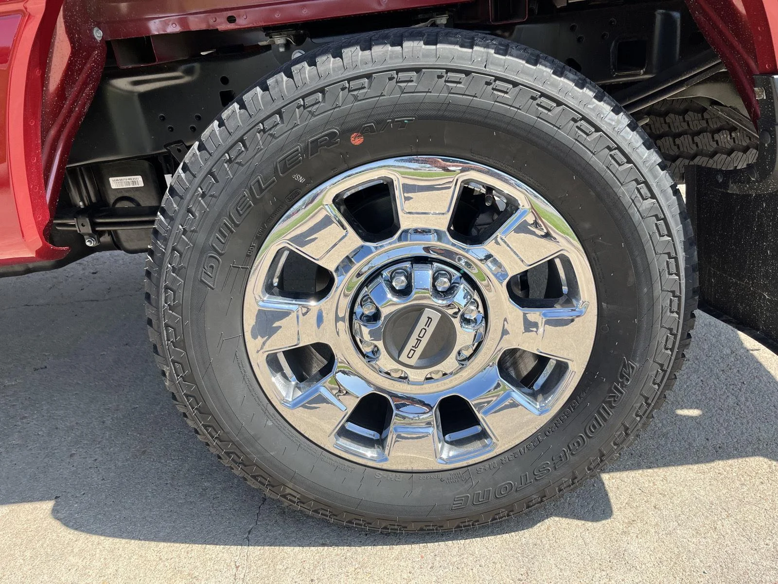 New 2026 Ruby Red Metallic Tinted Clearcoat Ford F-250® Lariat® image 12