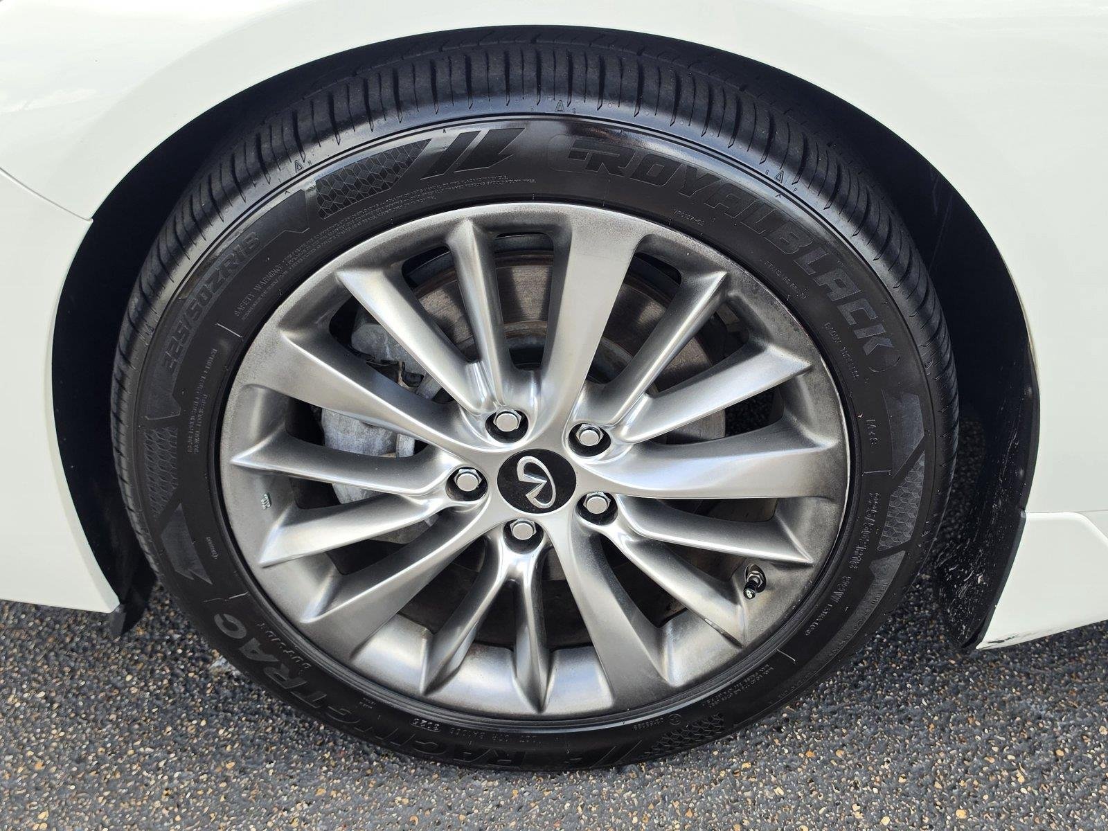 Used 2020 Pure White INFINITI 3.0t LUXE image 41