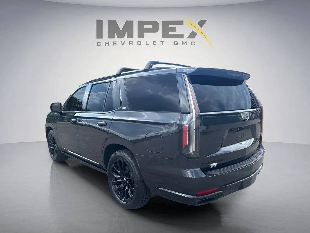 Used 2024 Galactic Gray Metallic Cadillac Sport image 3