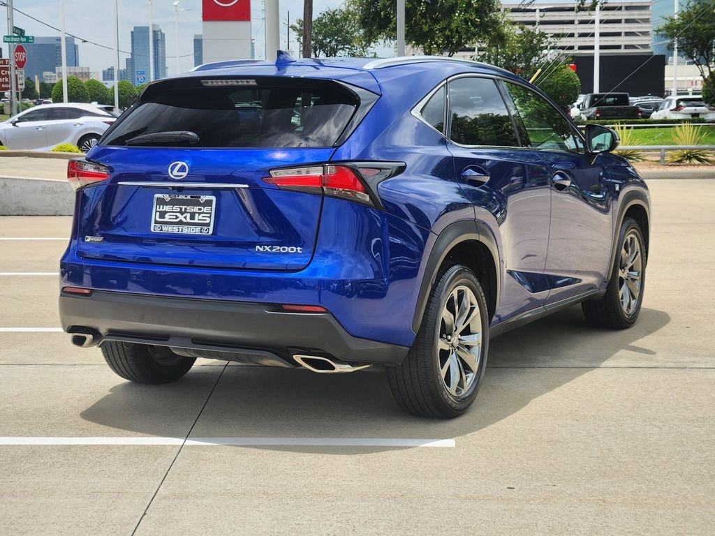 Used 2017 Blue Mica Lexus 200t F Sport PREMIUM image 7