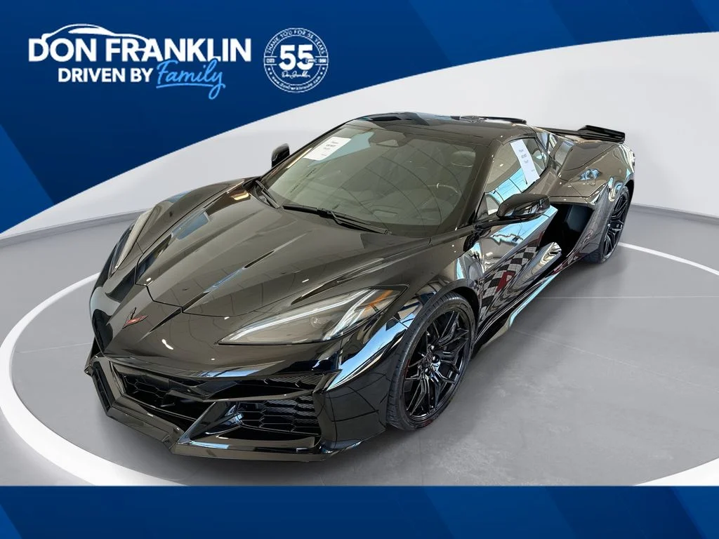 Used 2025 Black Chevrolet Z06 image 1