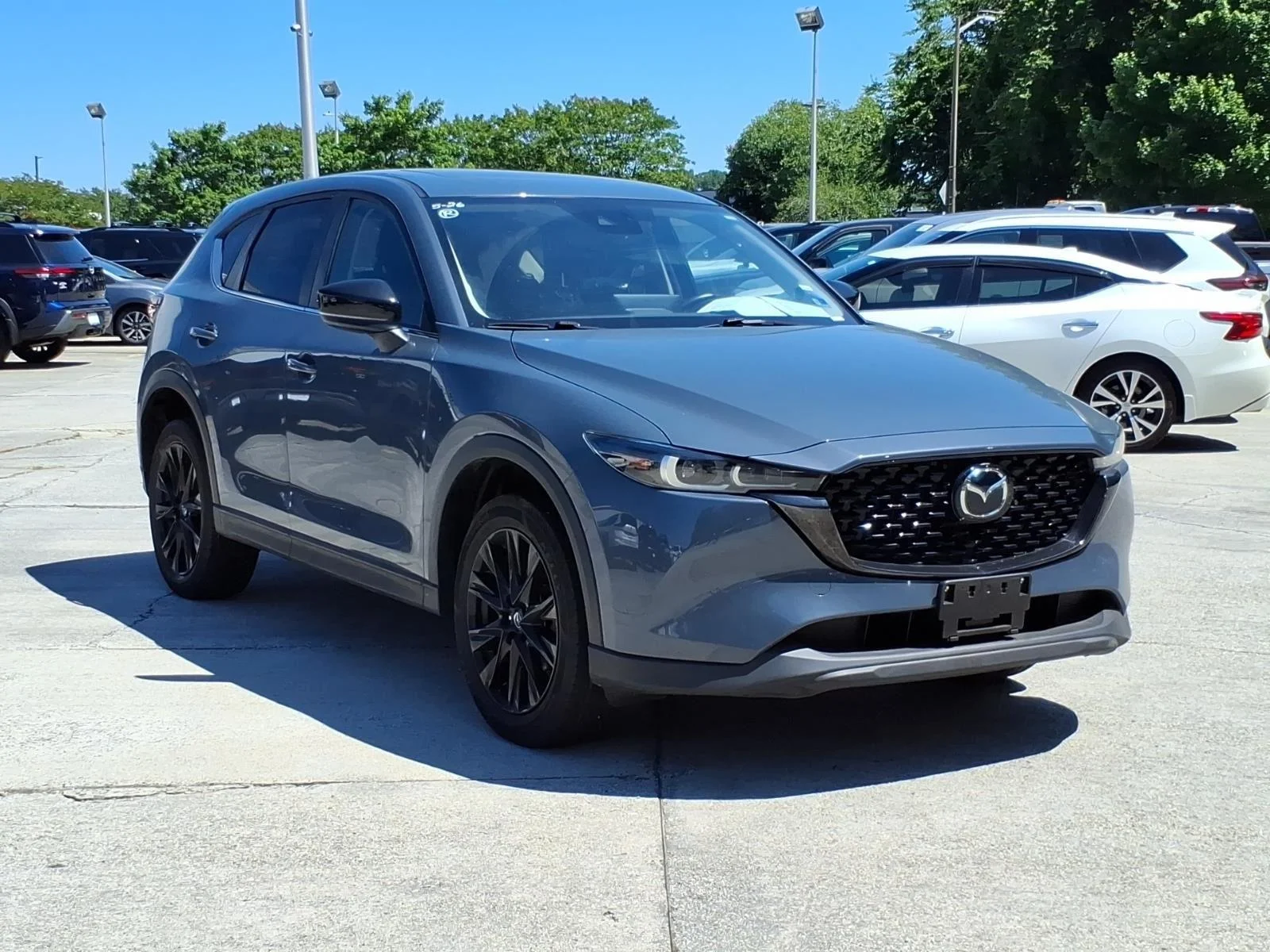 Used 2025 Polymetal Gray Metallic Mazda 2.5 S Carbon Edition image 5