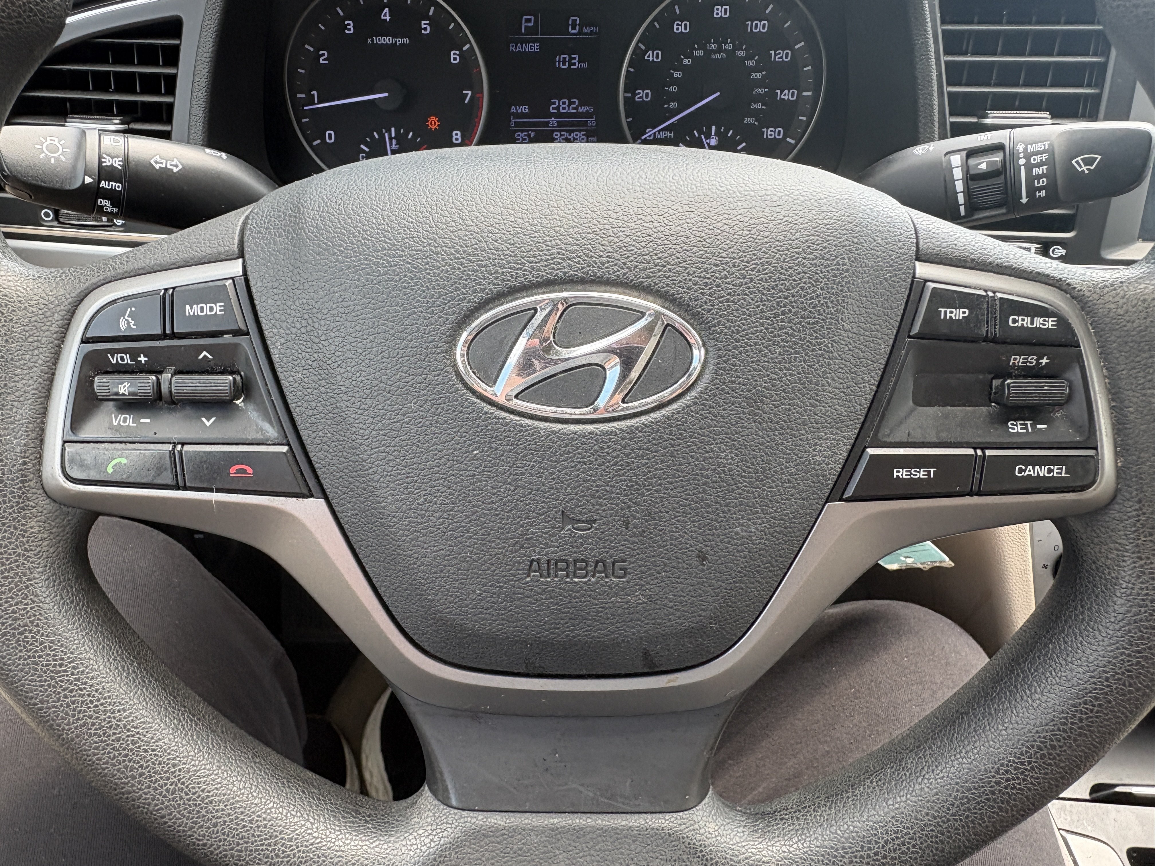 Used 2017 Scarlet Red Hyundai SE image 17