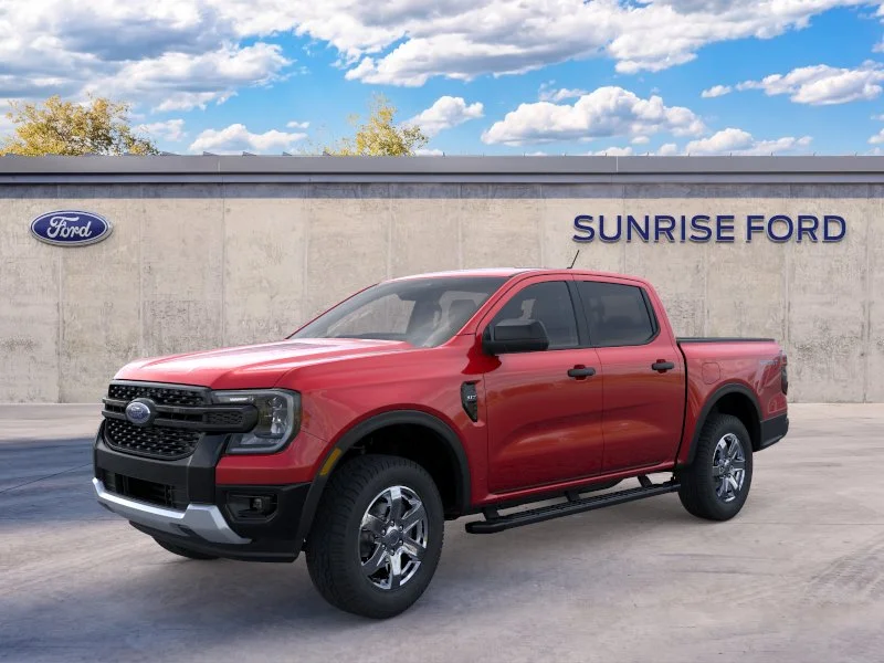 New 2026 Ruby Red Metallic Tinted Clearcoat Ford XLT image 1