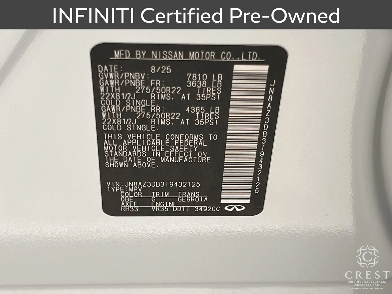 2026 INFINITI QX80 Sport - Photo 33