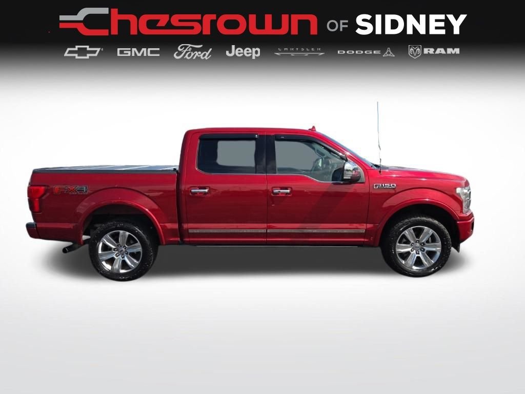 Used 2020 Red Ford Platinum image 4