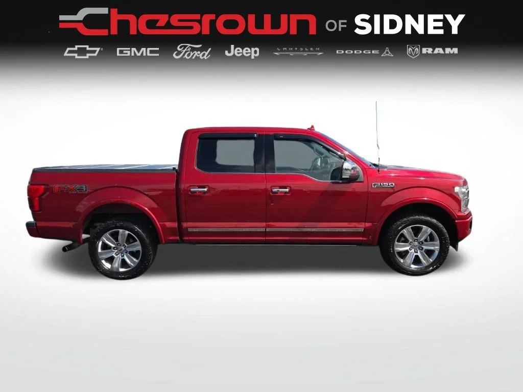 Used 2020 Red Ford Platinum image 4