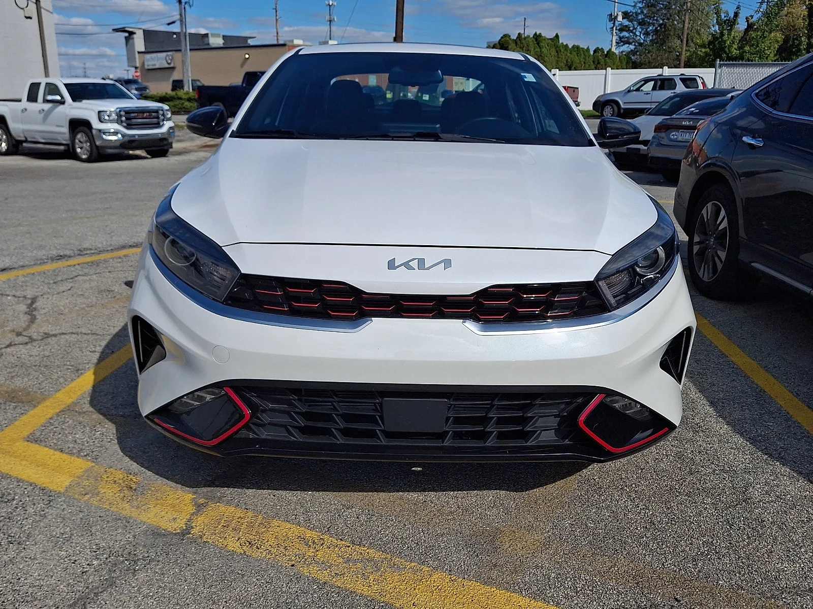 Certified Used 2022 White Kia GT-Line image 3