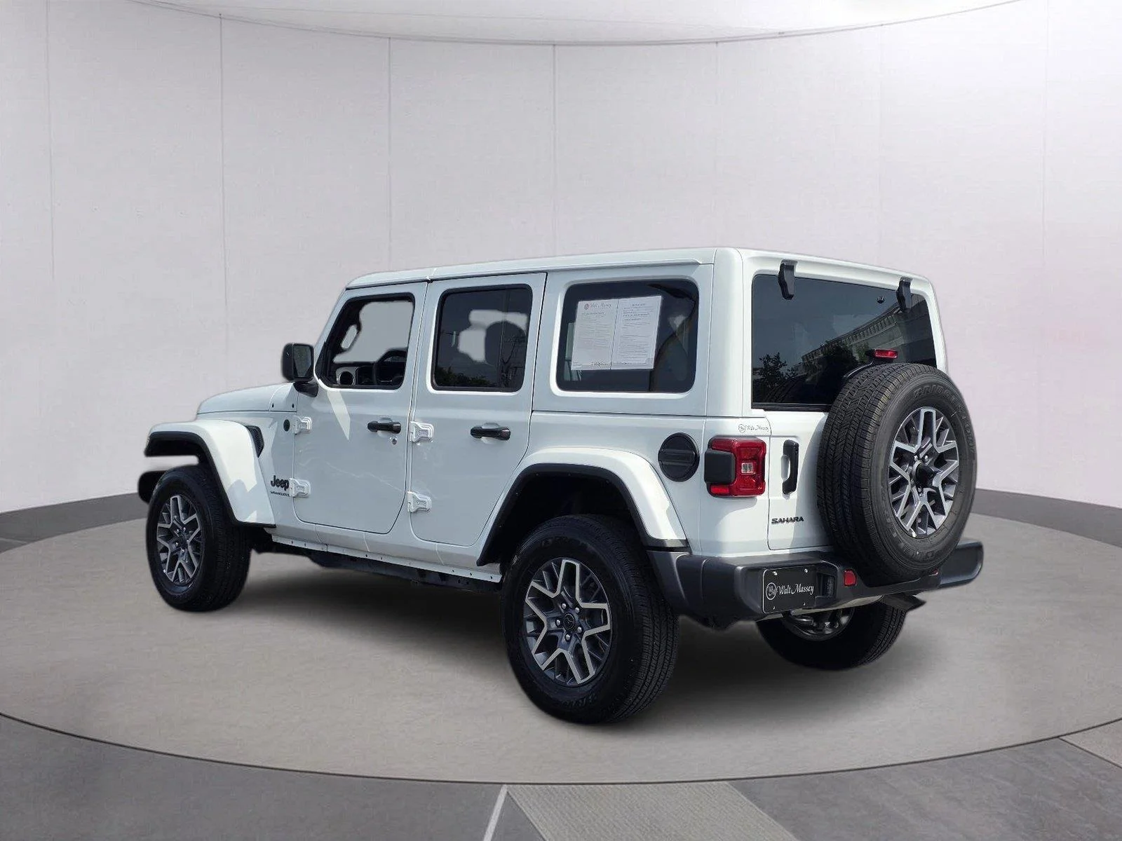 Used 2026 Bright White Clearcoat Jeep Sahara image 7