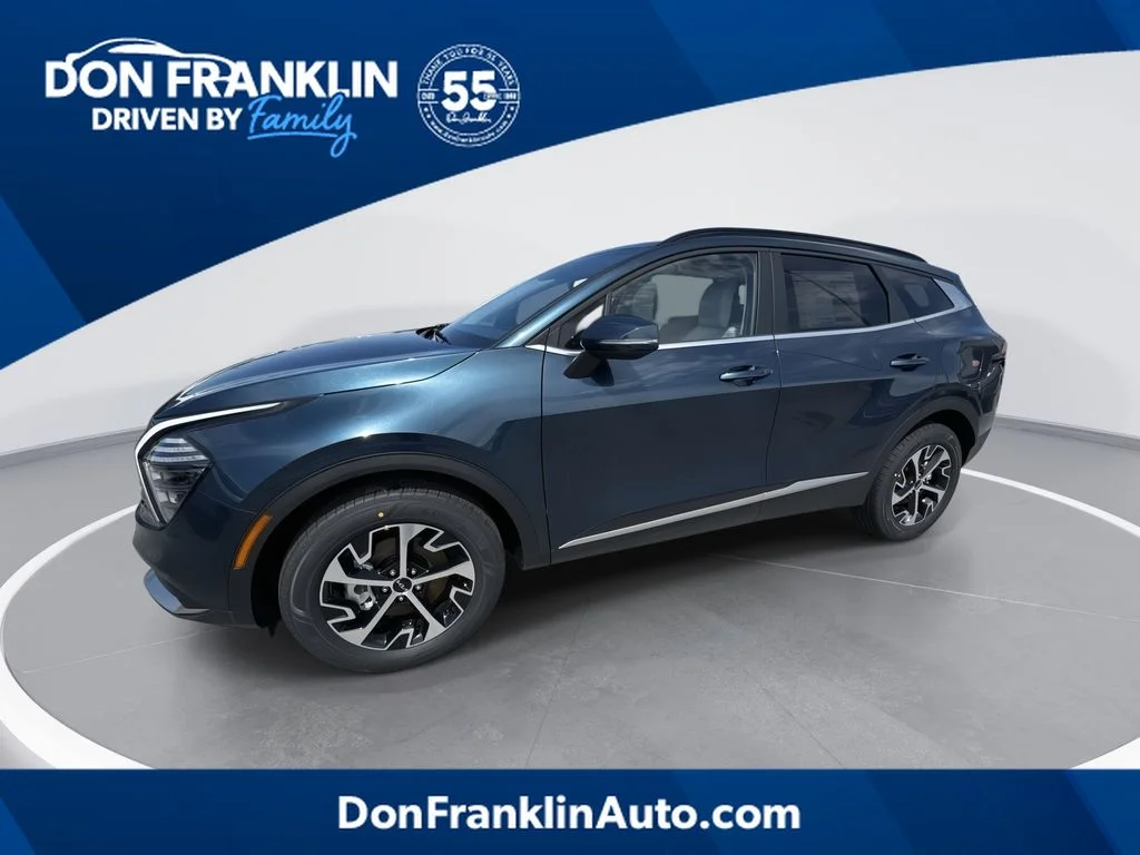 Used 2025 Blue Kia EX image 1