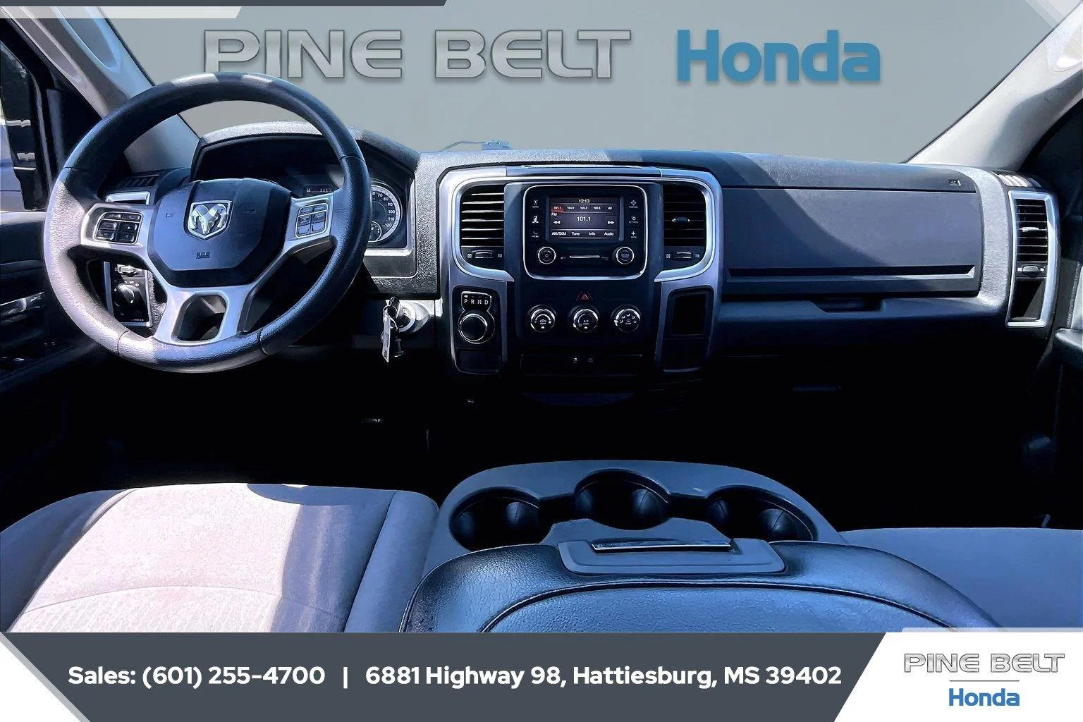 Used 2021 Bright White Clearcoat Ram SLT image 13