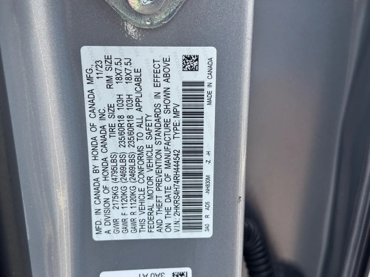 2024 Honda CR-V EX-L - Photo 28