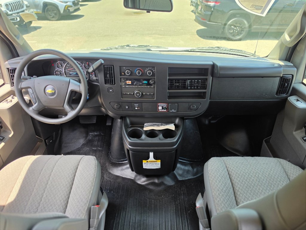 New 2026 Summit White Chevrolet Work Van image 2
