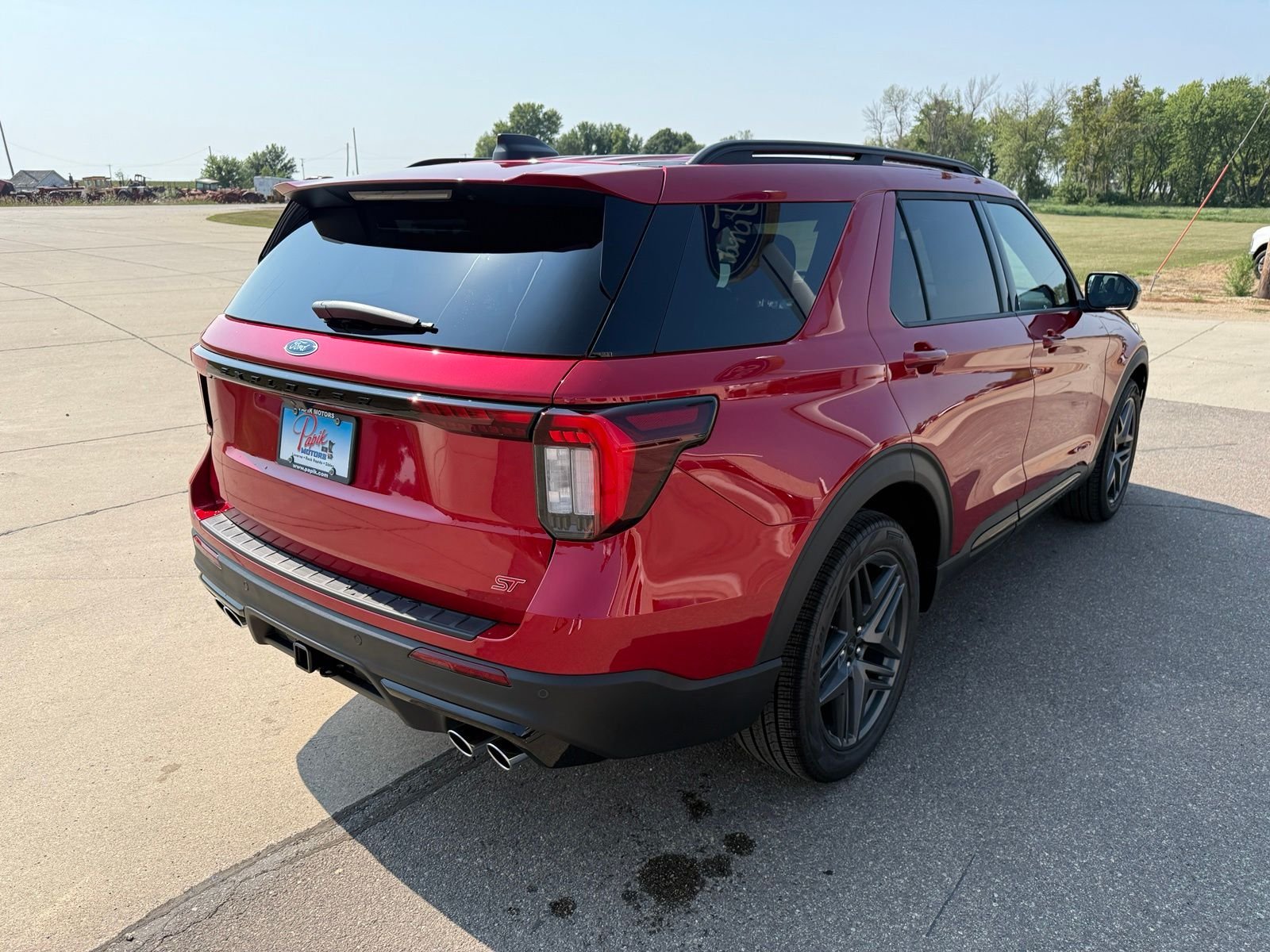 New 2026 Red Metallic Ford ST image 8