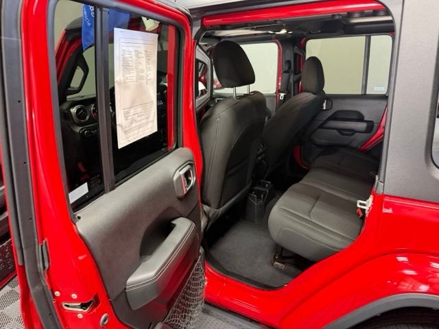 Certified Used 2020 Firecracker Red Clearcoat Jeep Unlimited Sahara image 18