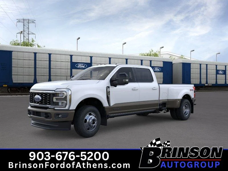 New 2026 Star White Metallic Tri-Coat Ford F-350® King Ranch® image 1