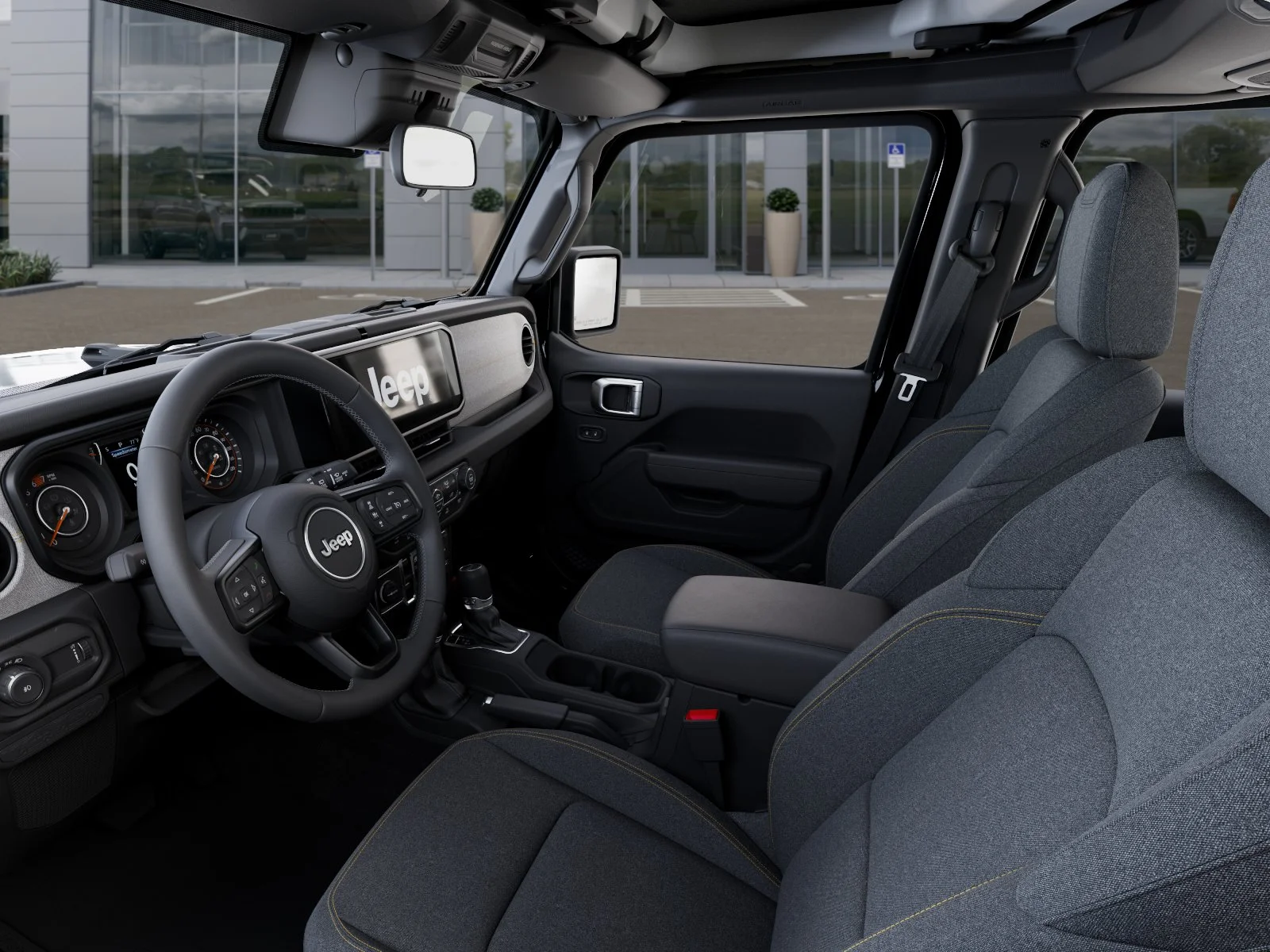 New 2026 Black Clear-Coat Exterior Paint Jeep Sport S image 22