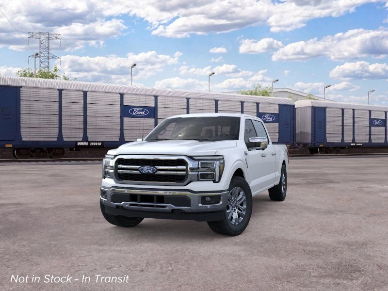 New 2026 Star White Metallic Tri-Coat Ford Lariat® image 2