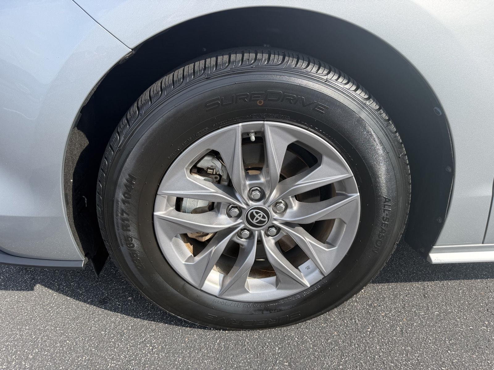 Used 2023 Celestial Silver Metallic Toyota XLE image 9