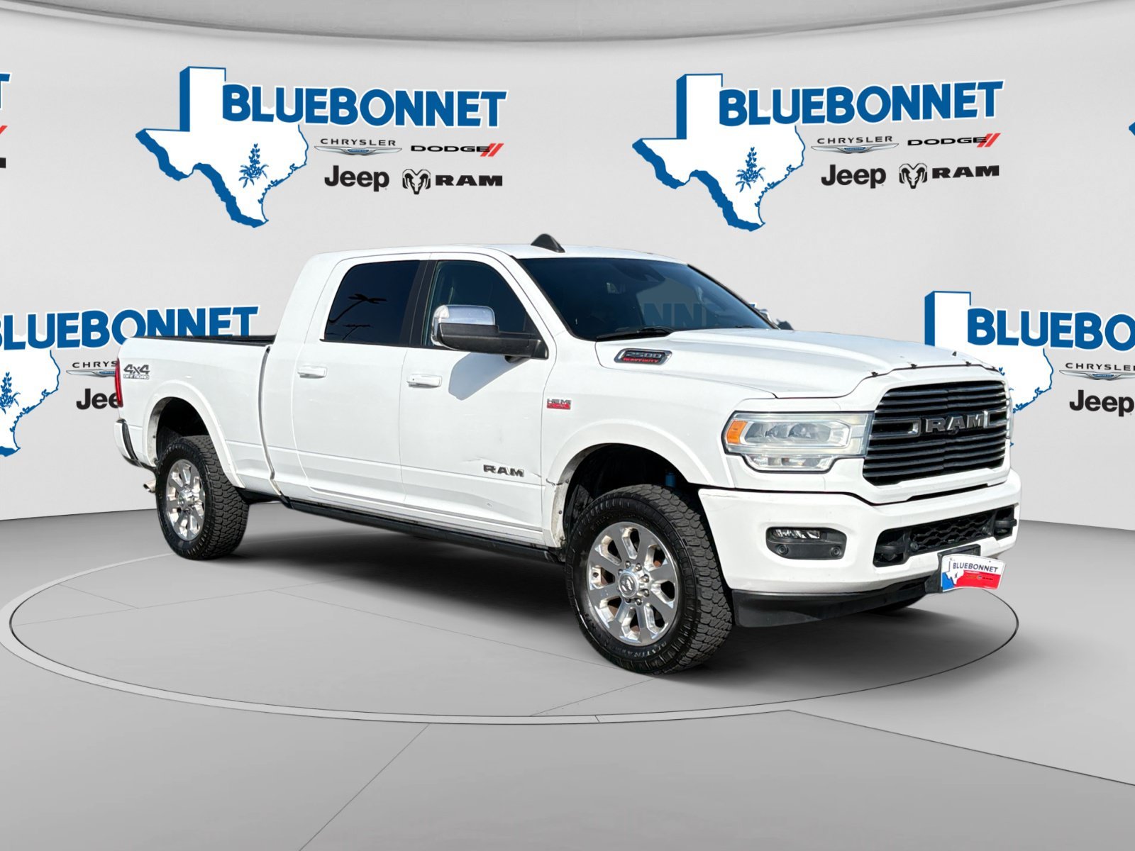 Certified Used 2021 Bright White Clearcoat Ram Laramie image 3