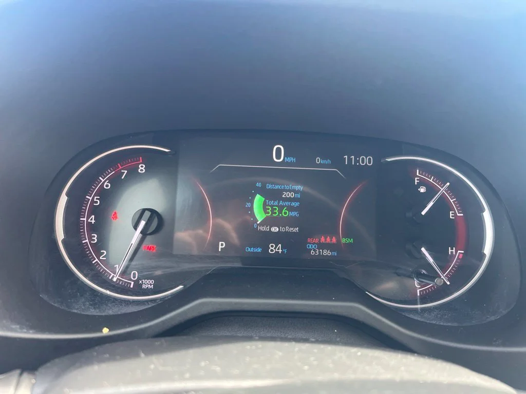 Used 2023 White Toyota XLE image 8