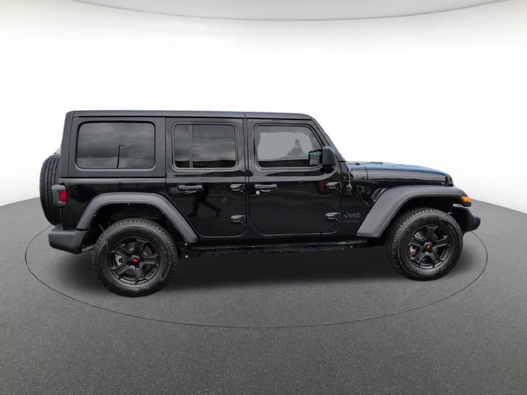 Certified Used 2022 Black Jeep Unlimited Sport S image 4