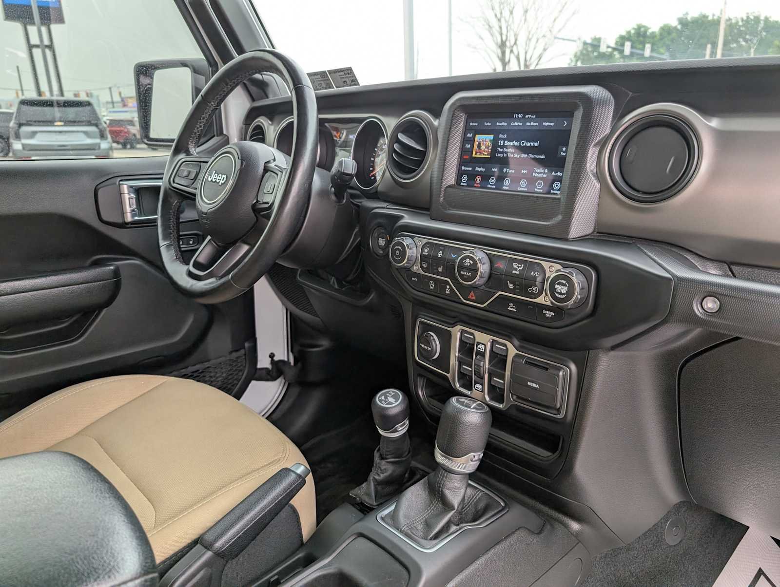 Used 2022 Bright White Clearcoat Jeep Unlimited Willys image 45