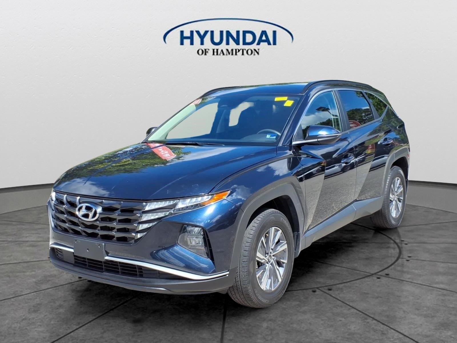 Used 2022 Deep Sea Hyundai Blue image 1