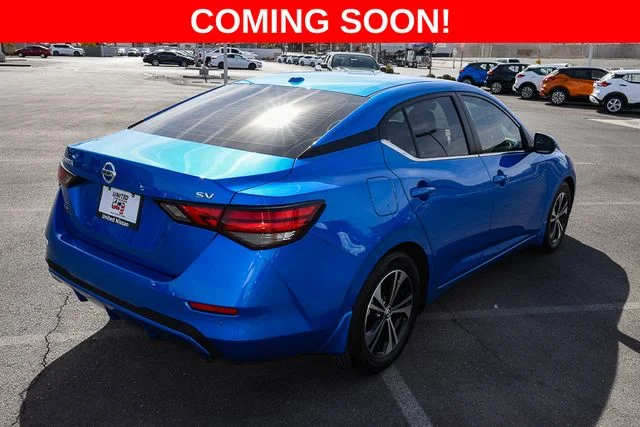 Used 2023 Blue Nissan SV image 5
