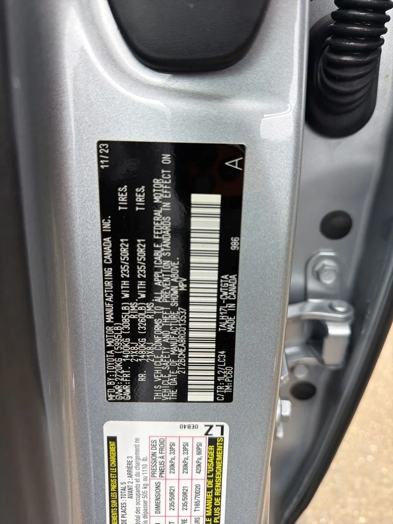 Used 2024 Silver Lexus 500h F SPORT Performance image 10
