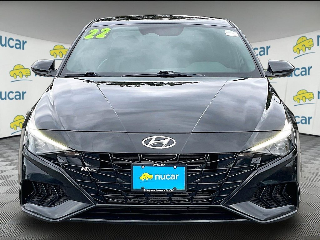 Used 2022 Phantom Black Hyundai N Line image 2