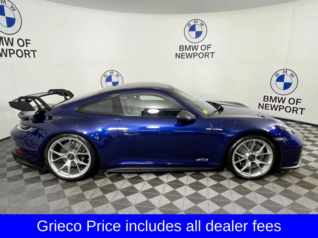 Used 2023 Gentian Blue Metallic Porsche GT3 image 11